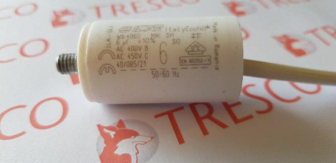 709089 - Condensateur ventilateur 6uf - Donéo