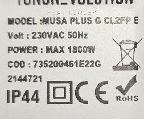 735200461E22G - Thermostat Habana Gris 735200461E22G